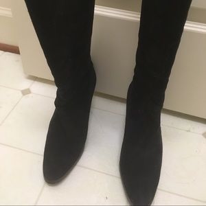 Salvatore Ferragamo suede boots